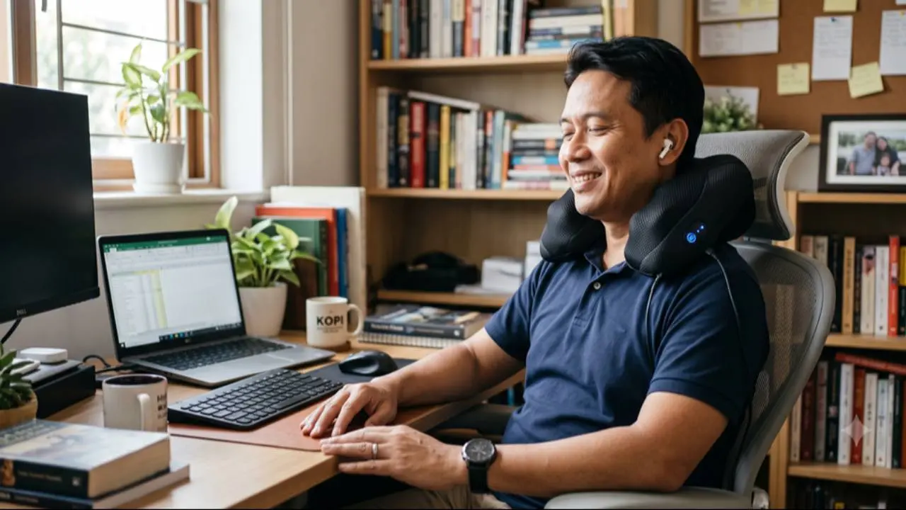 Bantal Pijat Elektrik yang Lagi Banyak Diburu, Solusi Praktis untuk Relaksasi di Rumah