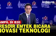 VIDEO: Presdir EMTEK Alvin Sariaatmadja Bicara Inovasi Teknologi di Forum B20