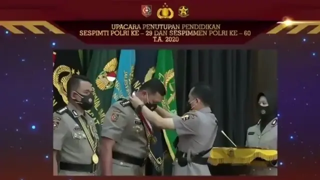 Ini Lulusan Terbaik Sespimti dan Sespimmen Polri 2020 - News Liputan6.com