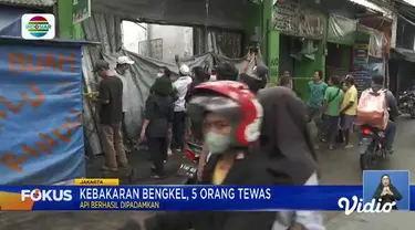 Perbarui informasi Anda bersama Fokus edisi (12/04) dengan berita-berita sebagai berikut, Kebakaran Bengkel, Lima Orang Tewas, Harga Daging Sapi Merangkak Naik, Santapan Berbuka Puasa, Nasi Liwet Tampah, Truk Tertimpa Batu Besar, Dua Tewas.