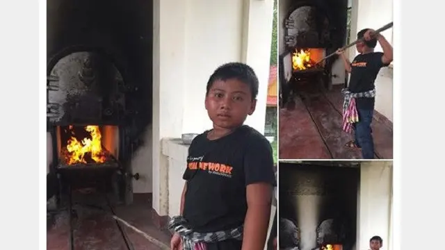 Demi Pengobatan Ibunya, Anak Ini Rela Bekerja Kremasi Jenazah