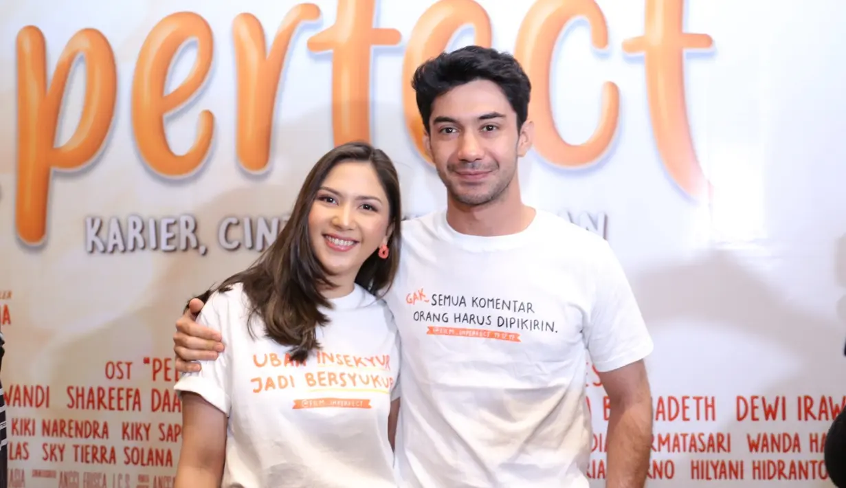 Reza Rahadian dan Jessica Mila (Daniel Kampua/Fimela.com)