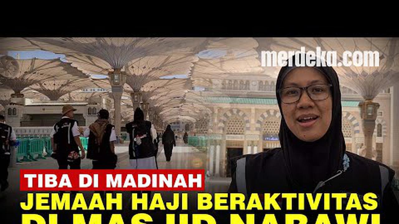 VIDEO: Melihat Aktivitas Jemaah Haji Indonesia di Masjid Nabawi