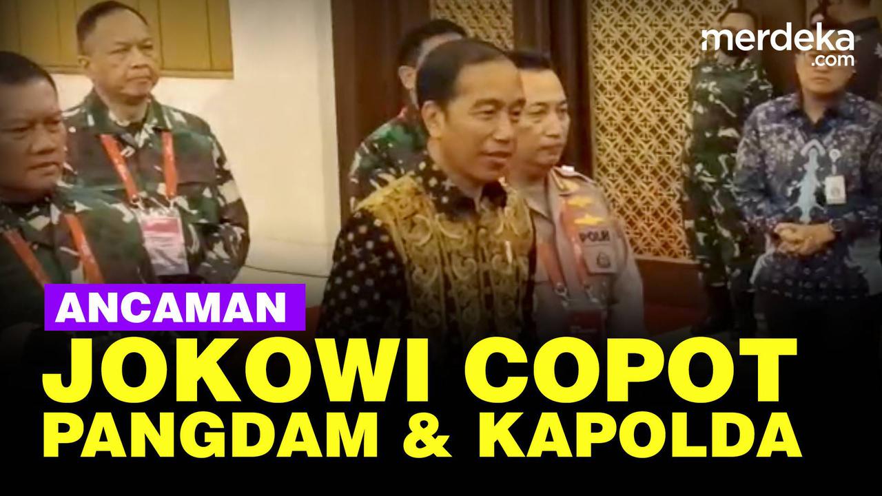VIDEO: TNI Polri Wajib Waspada, Jokowi Janji Copot Pangdam & Kapolda Imbas Karhutla