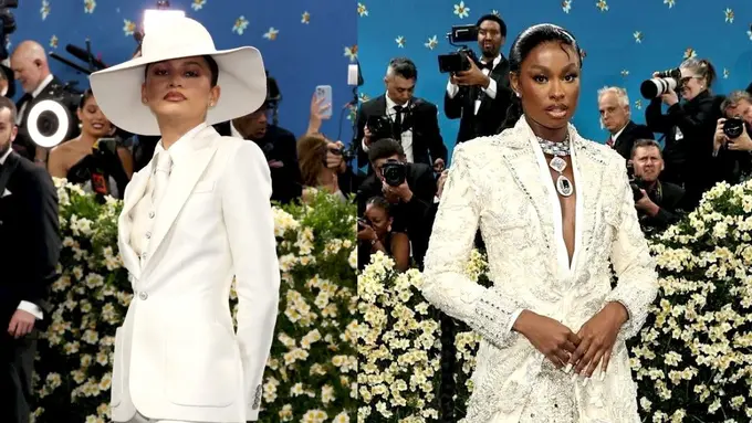 Gaya Semi Maskulin Zendaya, Kerry Washington, dan Coco Jones di Met Gala 2025, Saat Setelan Bridal Suits Jadi Tren Red Carpet