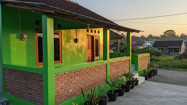 Cat Glossy yang Mudah Diaplikasikan di Dinding