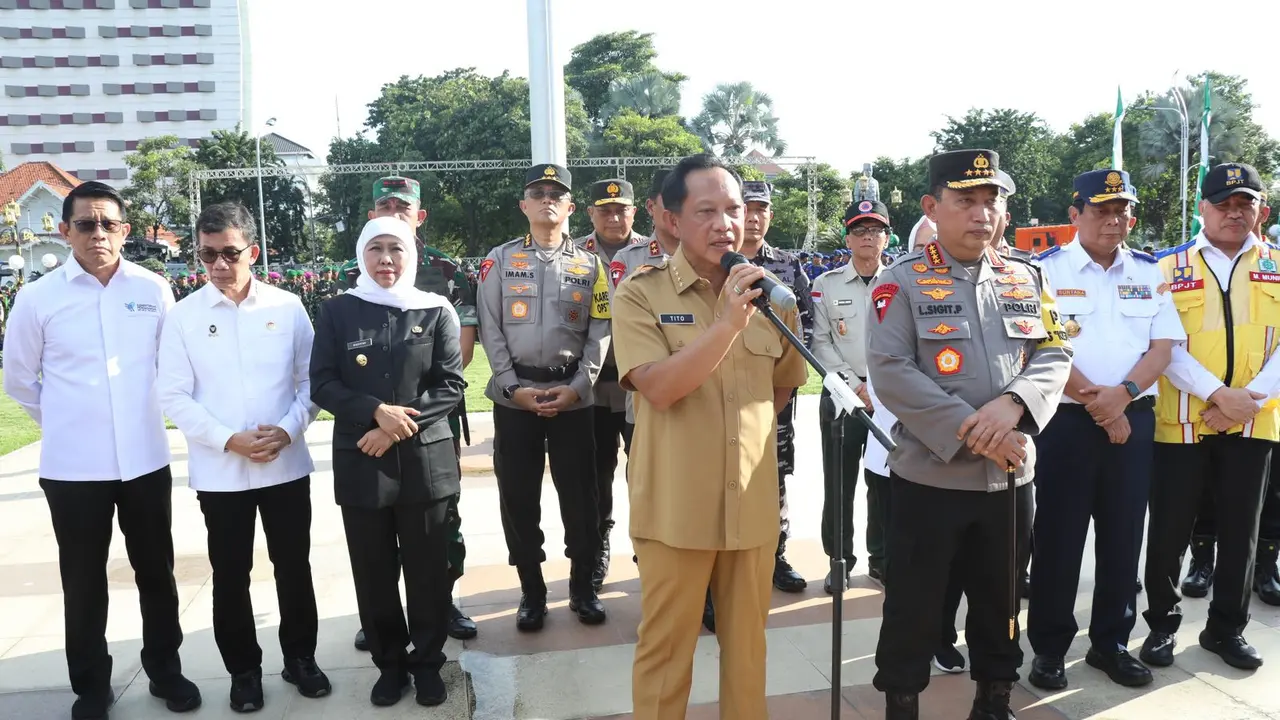 Mendagri Tito Karnavian Ingatkan Kepala Daerah Jaga Arus Mudik dan Stabilitas Harga Pangan