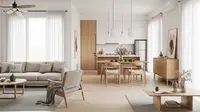 Desain Rumah Sederhana Tapi Mewah dengan Konsep Open Space (Sumber: gemini.com)