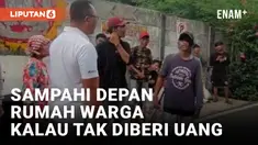 Kerja Bakti Tanpa Izin di Tanah Abang, Sekelompok Pria Minta Uang secara Paksa