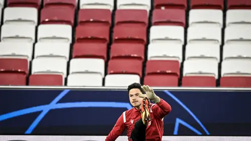 Latihan Benfica vs Club Brugge di Liga Champions