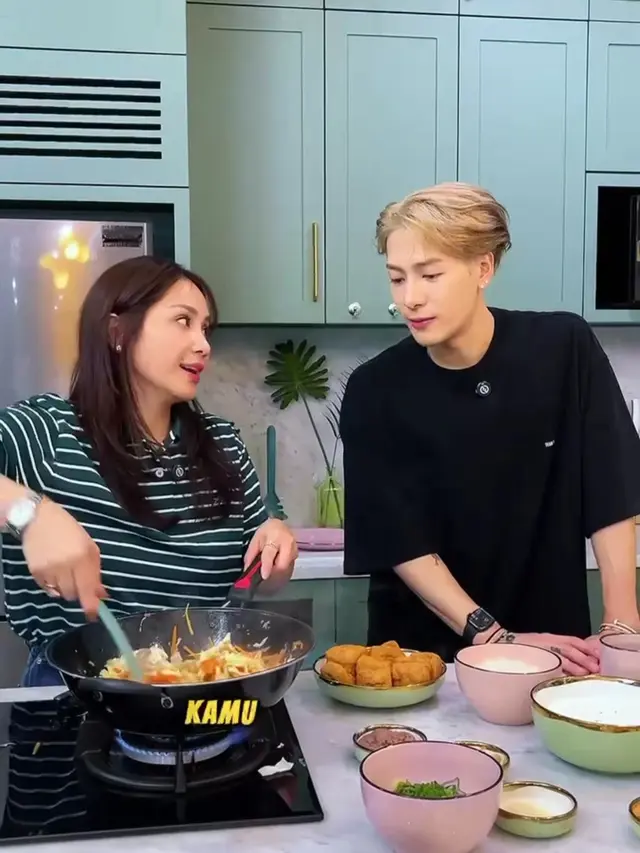 Jackson Wang dan Nagita Slavina