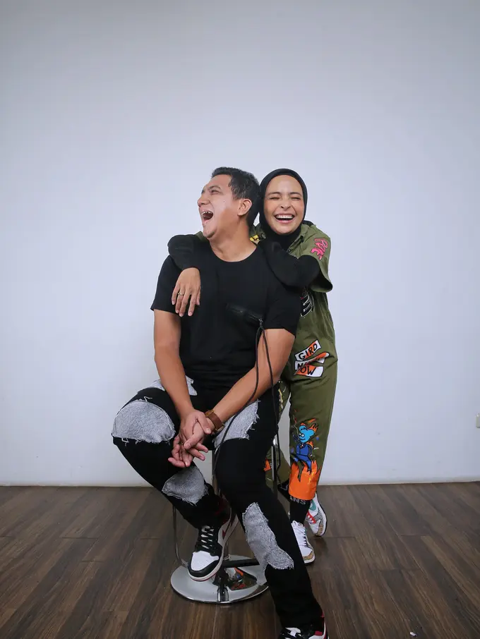 Tantri Kotak dan Arda NAFF (Fimela/Adrian Putra)