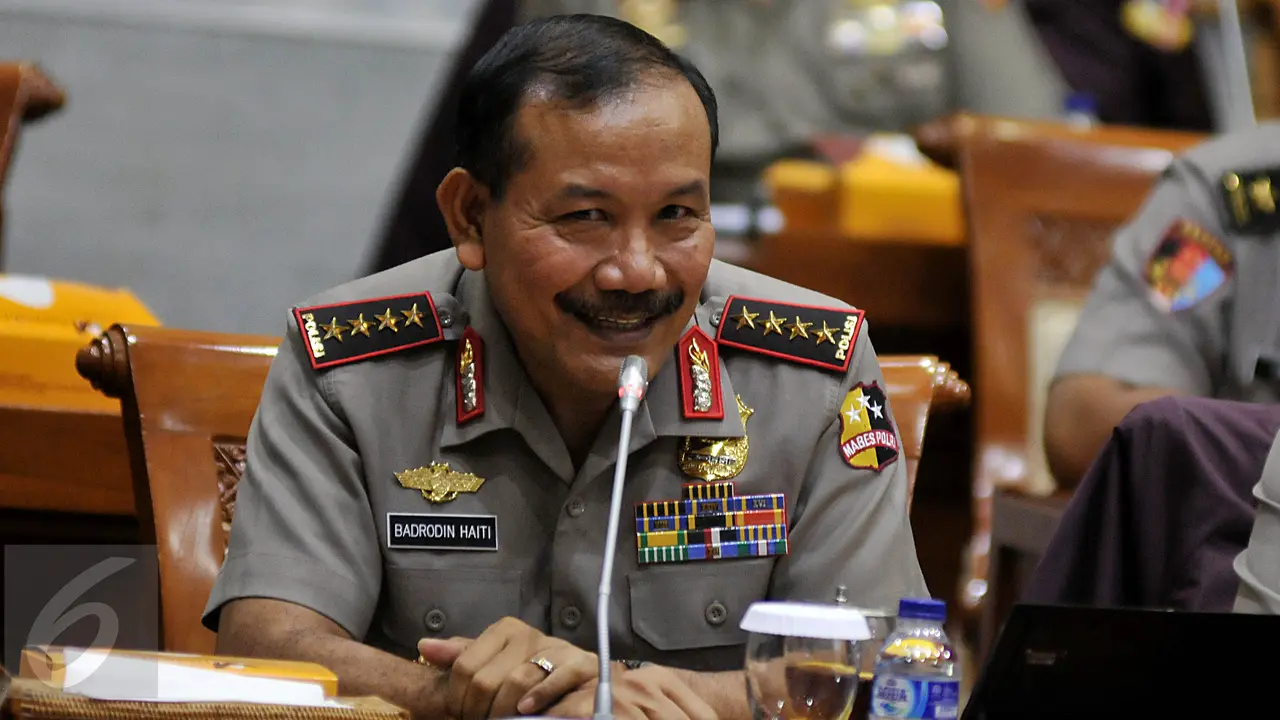 20160125-Kapolri Jenderal Badrodin Haiti -Jakarta