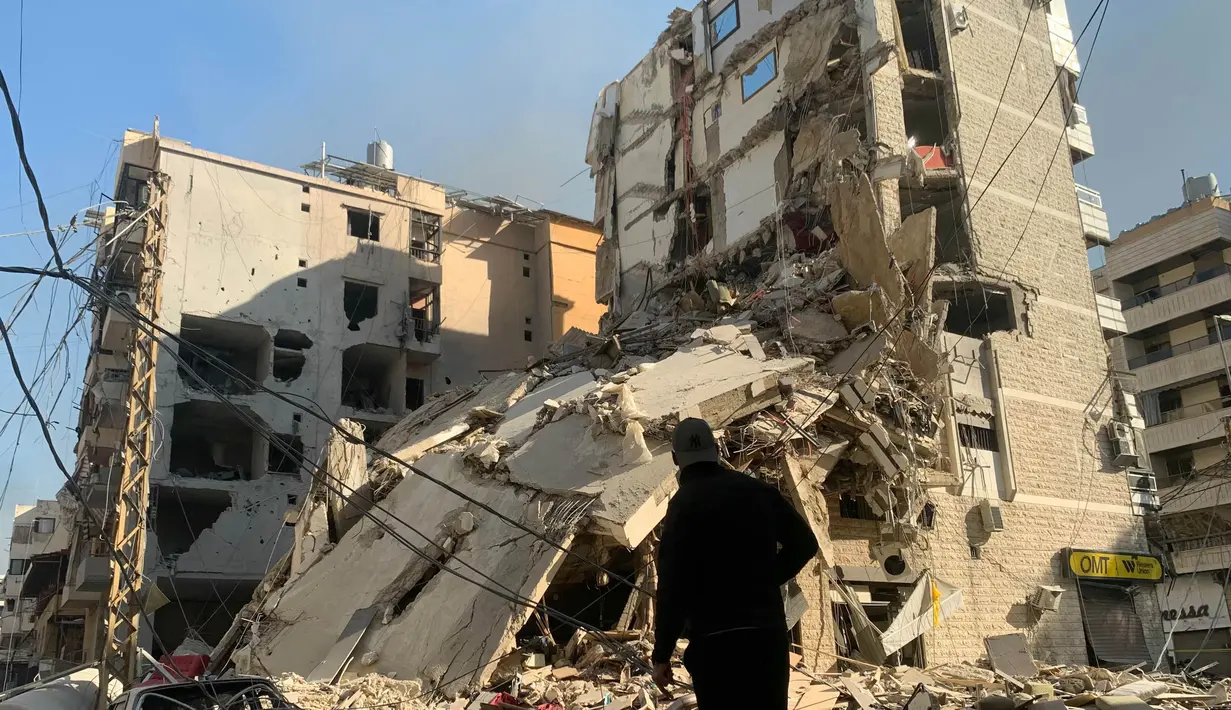 Israel berdalih serangan mereka di Lebanon menargetkan kelompok Hizbullah. (Foto oleh AFP)