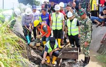 Gubernur Sulsel Resmikan Rehabilitasi Irigasi Bengo, Dorong Ketahanan Pangan Bone