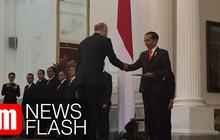 VIDEO: Diawali Upacara, 14 Dubes Serahkan Surat Kepercayaan Kepada Jokowi