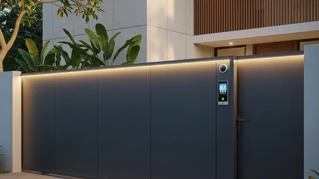 Model Pagar Rumah Tinggi 2 Meter Privasi dan Keamanan Terjamin