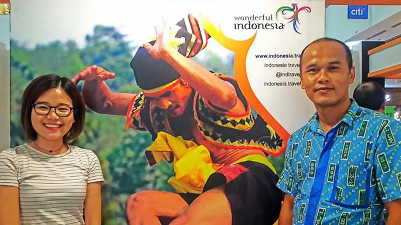    Mr Hong dan Ms Noni, dari Vietnam Reps, lembaga pegiat pariwisata Vietnam yang selama ini aktif mempromosikan Indonesia di Saigon.