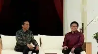 Presiden Jokowi bertemu Muhaimin Iskandar di Istana Negara