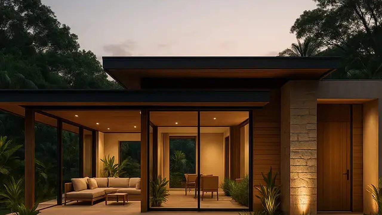 8 Model Rumah Minimalis 1 Lantai Modern Terbaru 2025, Desain Fungsional dan Estetik