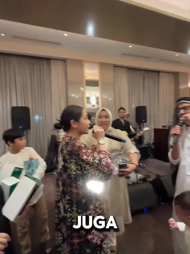 Potret Seru-seruan Ramadan Nagita Slavina dan Tim RANS, Kasih Undian Berhadiah iPhone hingga Motor