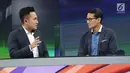 Calon wakil presiden Sandiaga Salahuddin Uno wawancara dengan Liputan 6 SCTV di Kantor SCTV, Jakarta, Kamis (20/9). Sandiaga maju sebagai calon wakil presiden mendampingi calon presiden Prabowo Subianto pada Pilpres 2019. (Liputan6.com/Herman Zakharia)