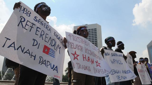 Demonstran Papua