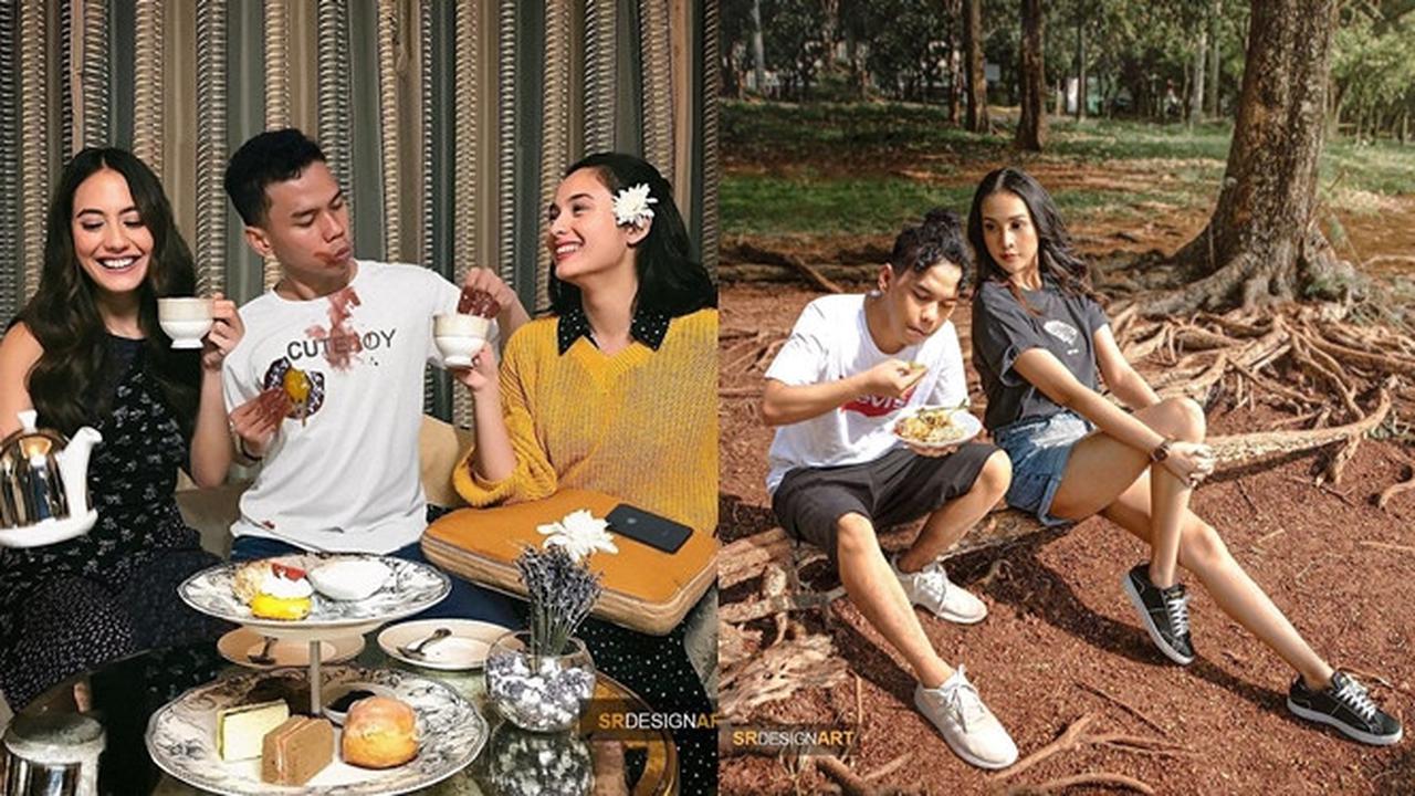 6 Editan Foto Pria Makan Bareng Artis Ini Halu Banget, Bikin Ngakak