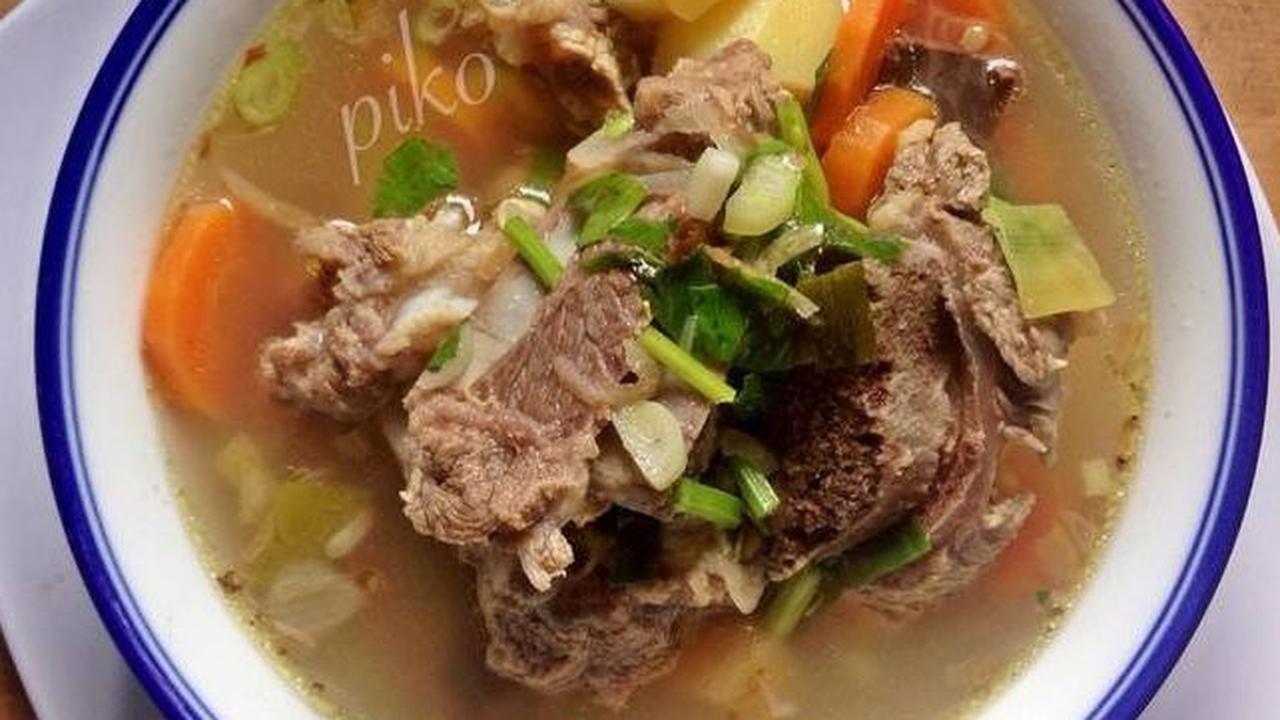 Resep Sop Tulang Sapi Gurih