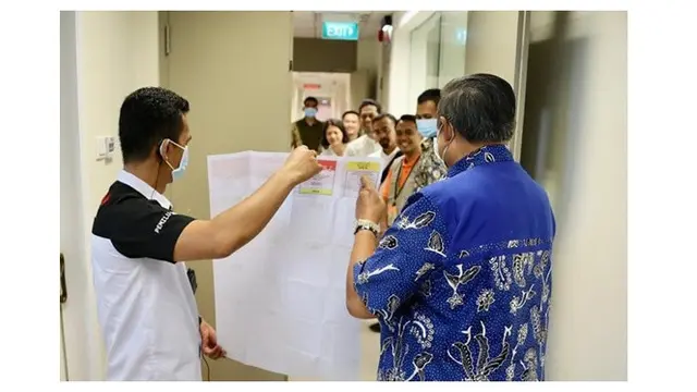 Potret Ibu Ani Yudhoyono Nyoblos Pemilu Di Atas Ranjang Rumah Sakit