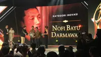 Beberapa sosok inspiratif mendapatkan penghargaan dalam ajang Liputan6 Awards. (Liputan6.com/Yunizafira Putri Arifin Widjaja)