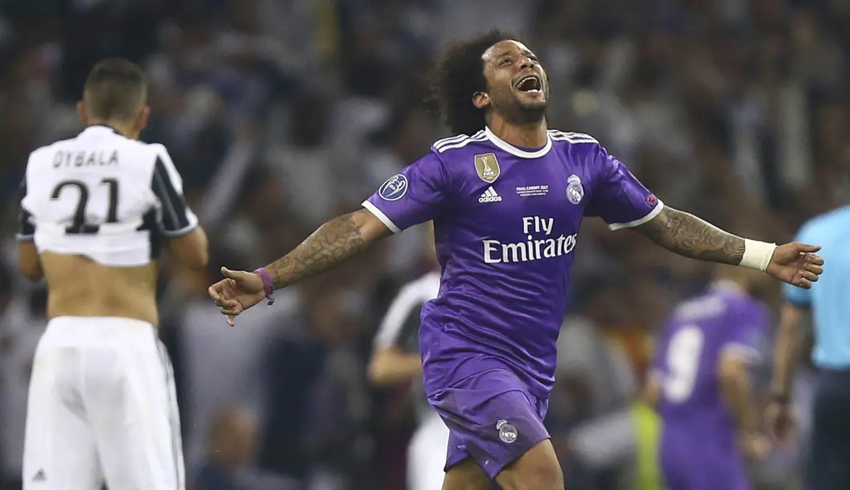 11. Marcelo - Bek (Real Madrid/Brasil). (AP/Dave Thompson)