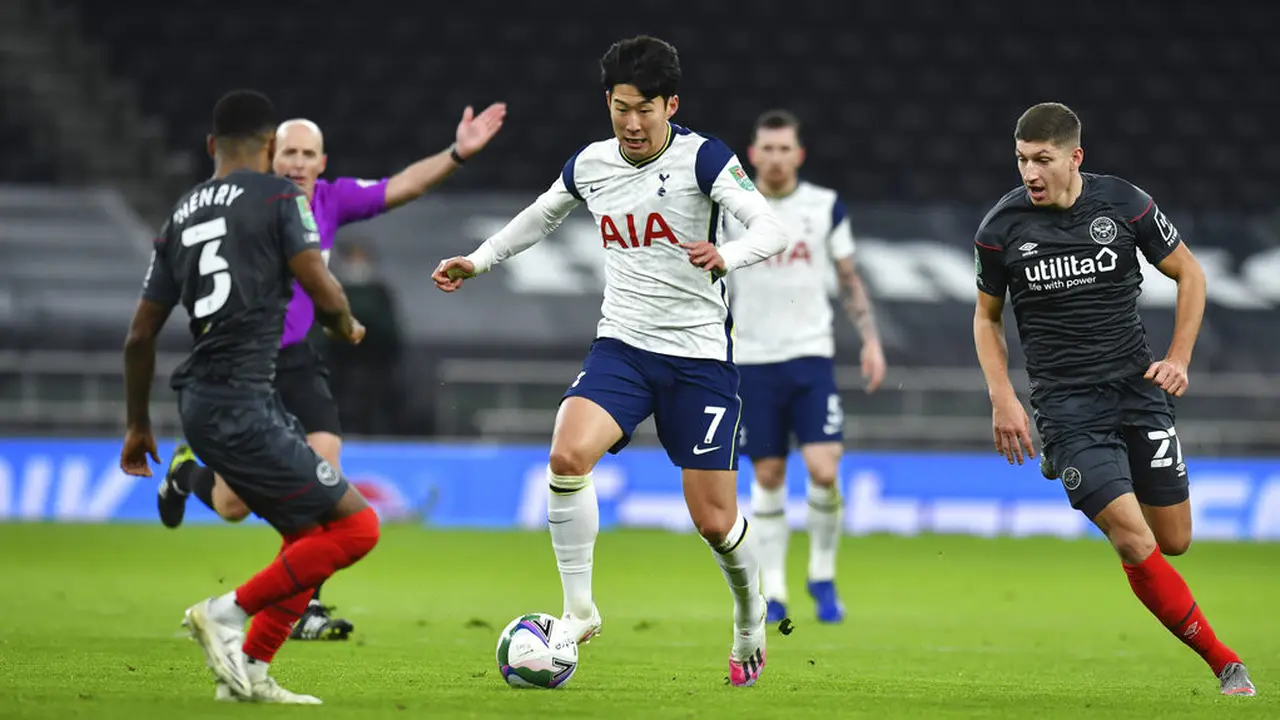 FOTO: Singkirkan Brentford, Tottenham Hotspur Melaju ke Final Piala Liga Inggris