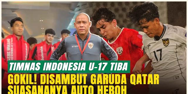 Timnas Indonesia U-17 Tiba di Doha, Langsung Disambut Meriah oleh Garuda Qatar!