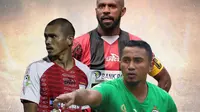 Liga 1 - Boaz Solossa, Ricardo Salampessy , Firman Utina (Bola.com/Adreanus Titus)