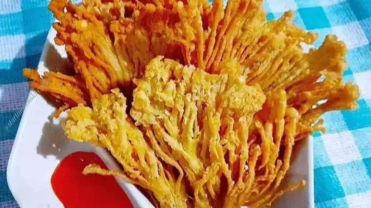 2. Resep Jamur Enoki Crispy