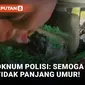 Viral! Oknum Polisi Jilat Kue HUT TNI ke-77