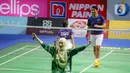 Tepok Bulu 2023 juga menghadirkan hal baru di dunia sportainment yaitu pertandingan antara Indonesia vs Malaysia. (Liputan6.com/Faizal Fanani)