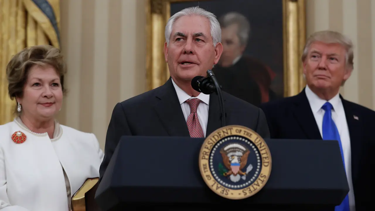 20170201-Rex Tillerson Resmi Jadi Menteri Luar Negeri AS-Washington