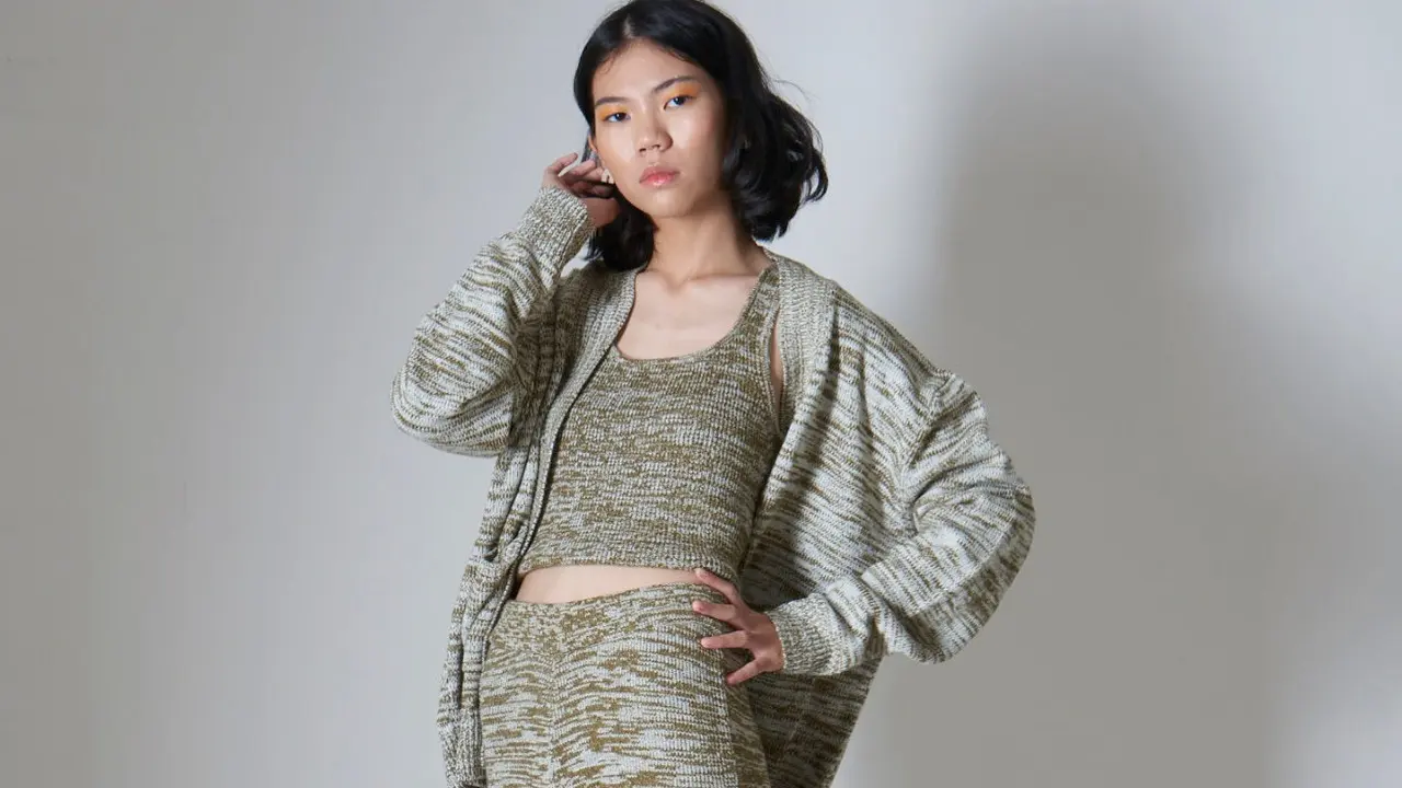 Koleksi knitwear jenama lokal