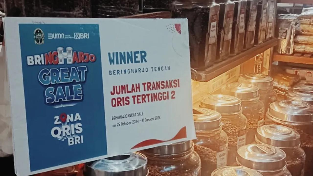 Digitalisasi Pasar Tradisional, QRIS BRI Bikin Transaksi Kedai Kopi Hasanah di Beringharjo Makin Lancar