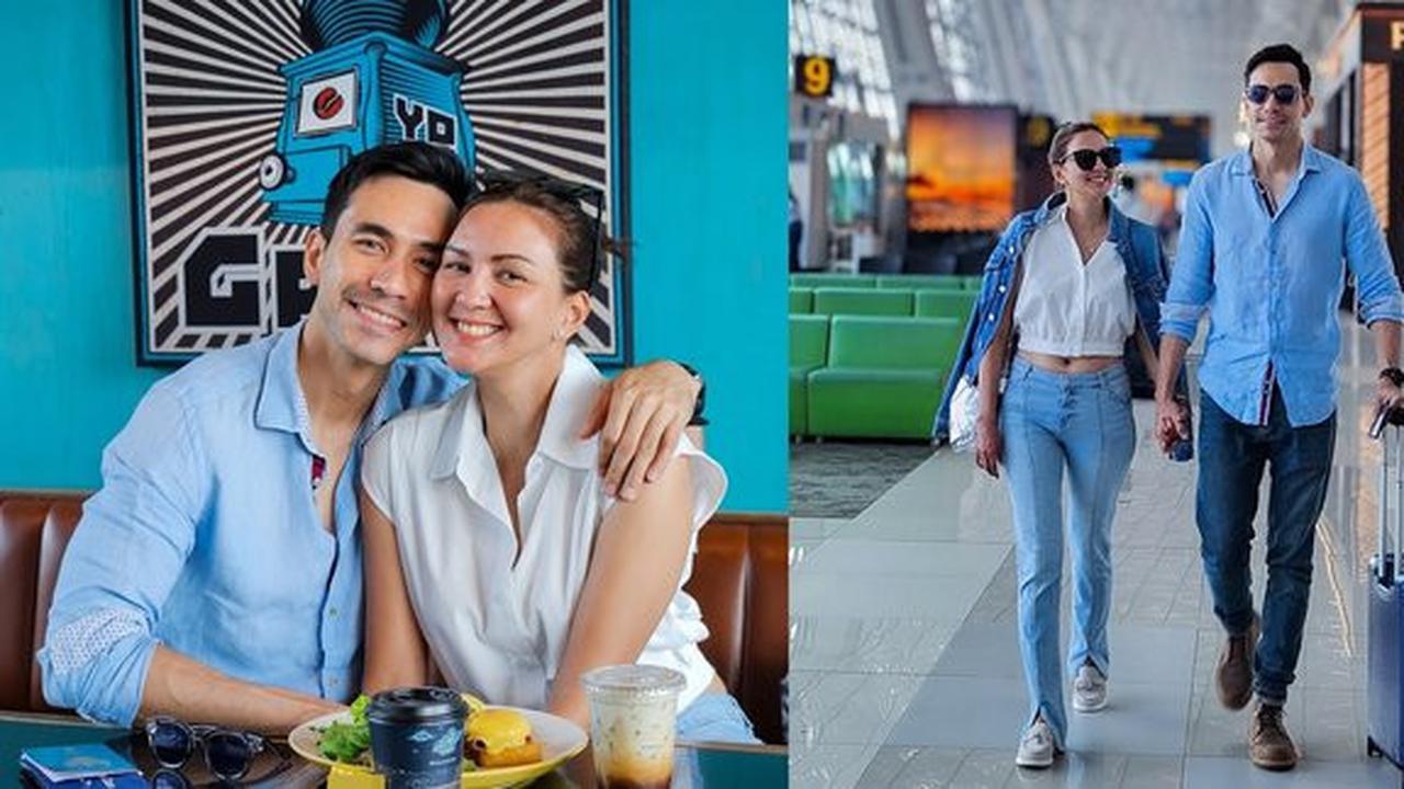 7 Potret Romantis Donna Agnesia & Darius Sinathrya yang Menikah Belasan Tahun, Liburan Berdua Tetap Mesra