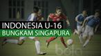 Berita video Timnas Indonesia U-16 berhasil mengalahkan Singapura U-16 4-0, pada laga persahabatan di Stadion Wibawa Mukti, Cikarang.