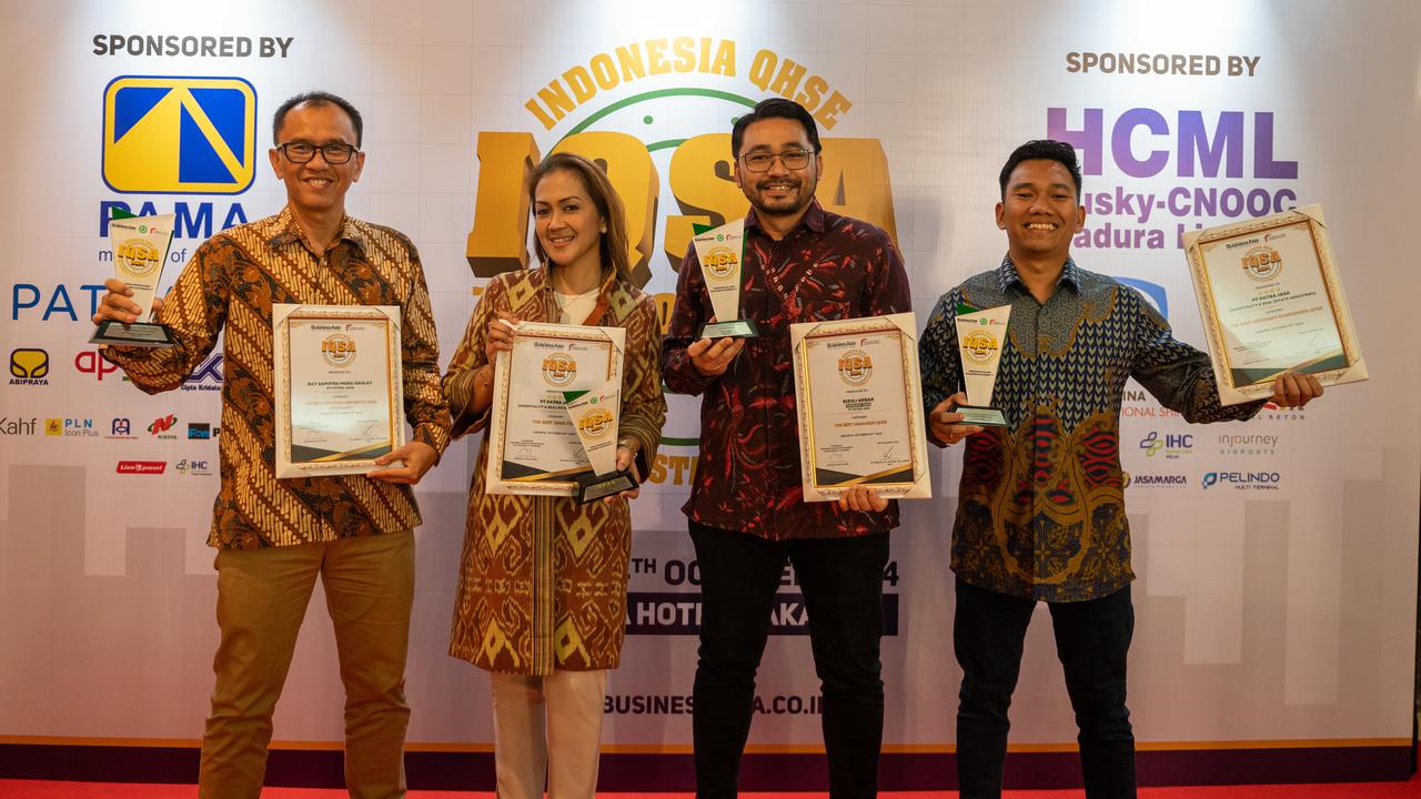 Terapkan HSSE Excellence, Patra Jasa Borong 4 Penghargaan Indonesia QHSE Sustainability For Business Award 2024