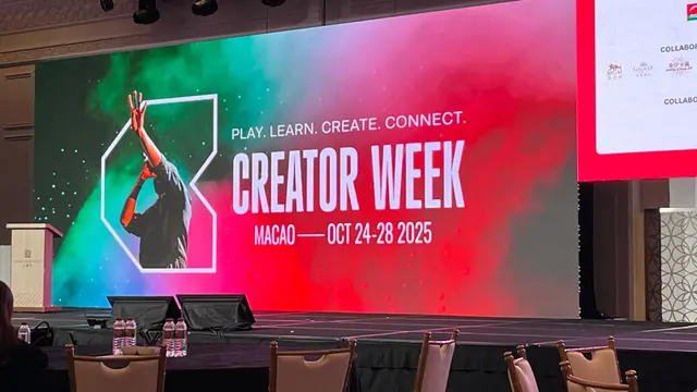 Macao Creator Week 2025 resmi dibuka di Wynn Palace, Jumat, 24 Oktober 2025. (Liputan6.com/Gagas)