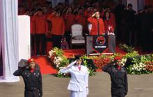 Megawati Pimpin Upacara Bendera di Sekolah Partai, Ini Pesan Tegas untuk Kader PDIP