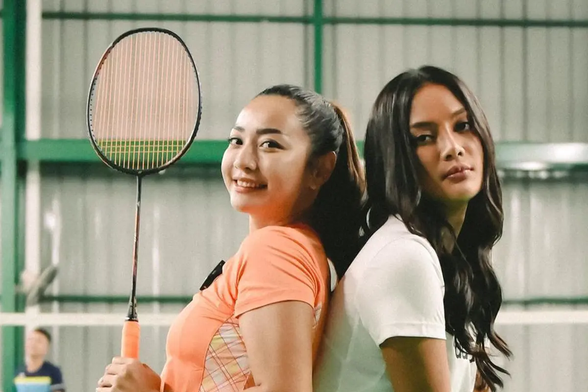 Intip Duet Hesti Purwadinata-Erika Carlina Latihan Bulu Tangkis, Siap Lawan Raisa-Anya Geraldine