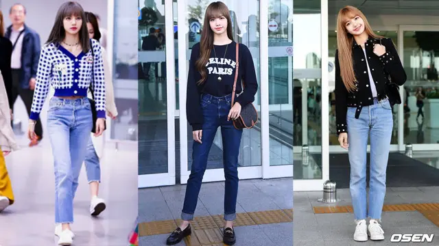 Tetap Manis dan Modis, Ini Potret 6 Idol K-Pop dengan Celana Jeans
