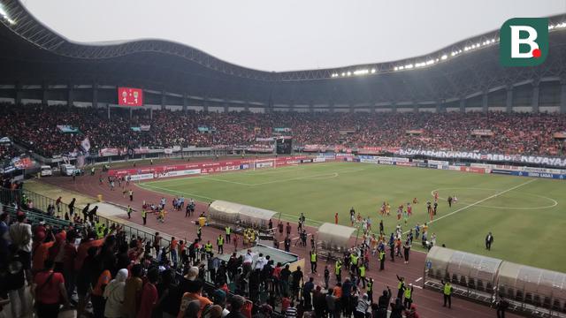 Persija Vs Persib di BRI Liga 1 2023/2024