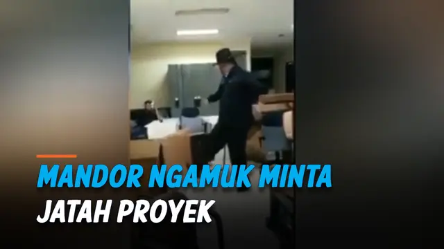 VIDEO: Mandor Rusak Aset Pemkab Bekasi, Ngamuk Minta Jatah Proyek